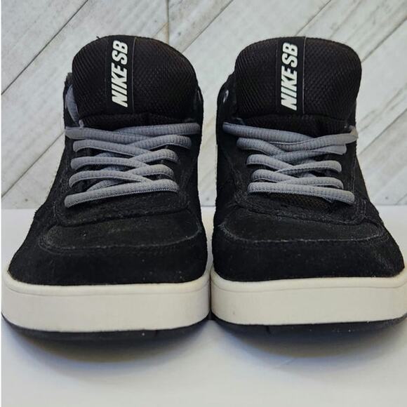 Nike SB Mavrk Mid 3 GS Black Suede Sneakers Boys Size 4.5- Nike Skate Board - Picture 5 of 8